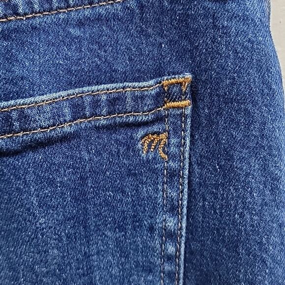 Madewell Stretch Denim Straight Mini Skirt Step-Hem Edition 26 - Picture 10 of 16